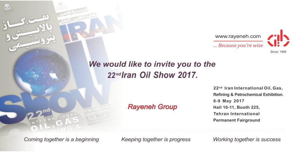 Rayenehdaran's Booth in 22nd Iran Oil Show - May 2017