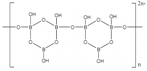 ساختار و فرمول شیمیایی کولمانیت 